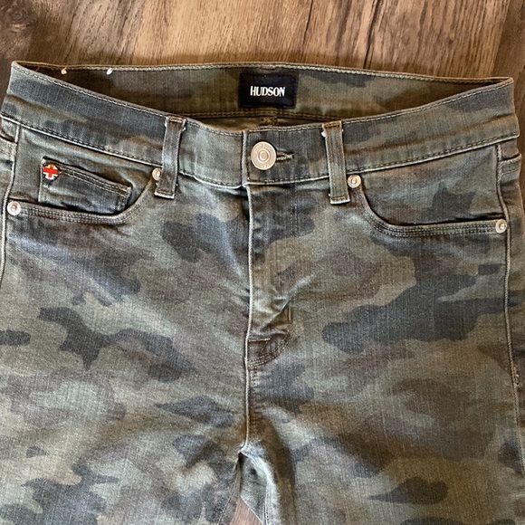 Hudson Camouflage Nico Midrise Ankle Skinny Jeans - Picture 10 of 10